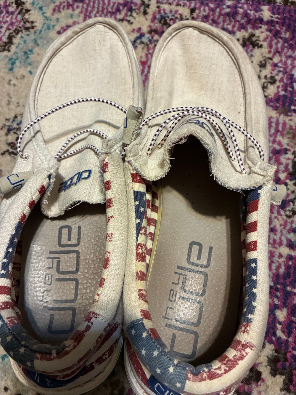 Hey Dude American slip ins in men’s size 15 - Picture 4 of 6
